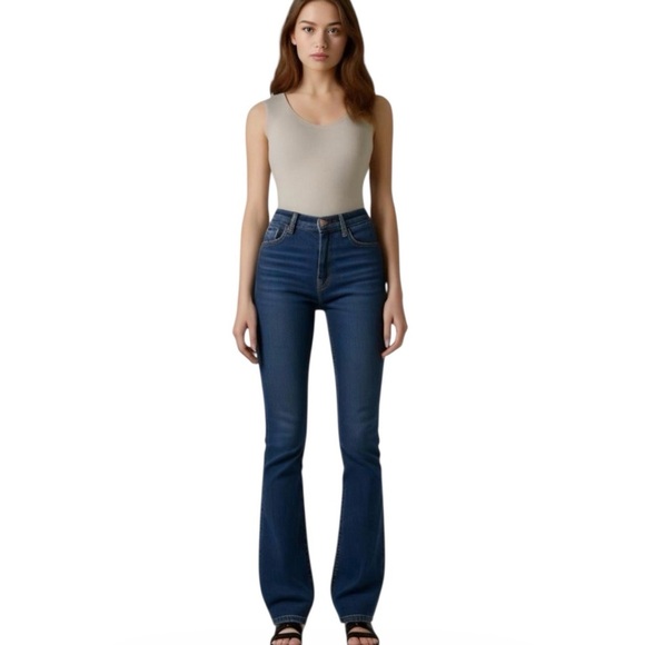 Sunday Best Denim - Sunday Best Classic Blue Straight Leg Jeans